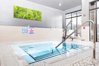 Indoor jacuzzi